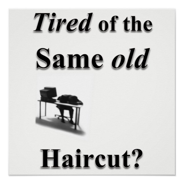 Beauty Salon, Nail salon, barbershop posters (Front)