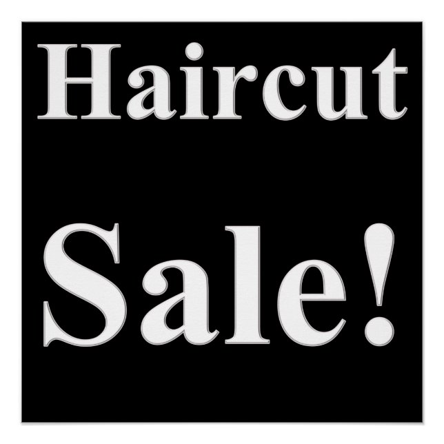 Beauty Salon, Nail salon, barbershop posters (Front)