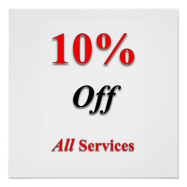 Beauty Salon, Nail salon, barbershop posters (Front)