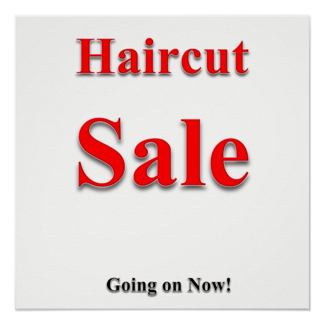 Beauty Salon, Nail salon, barbershop posters (Front)