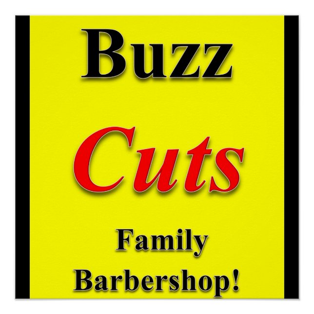 Beauty Salon, Nail salon, barbershop posters (Front)