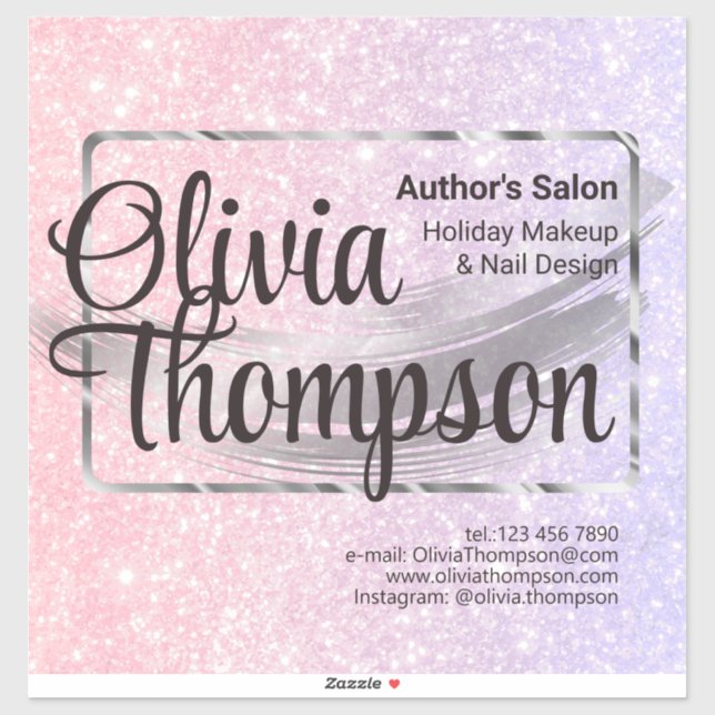 Beauty Salon Pearl Silver (Sheet)