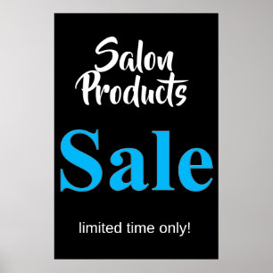 Beauty Salon Products Sale Barbershop Posters