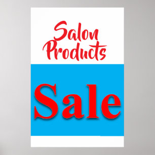 Beauty Salon Products Sale Barbershop Posters