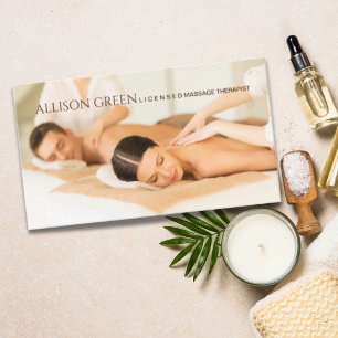 Beauty Salon SPA Aromatherapy Massage Salon  Business Card