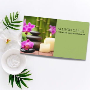 Beauty Salon SPA Aromatherapy Massage Salon  Business Card
