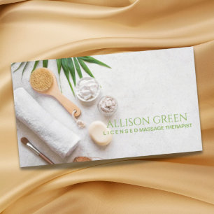 Beauty Salon SPA Aromatherapy Massage Salon  Business Card