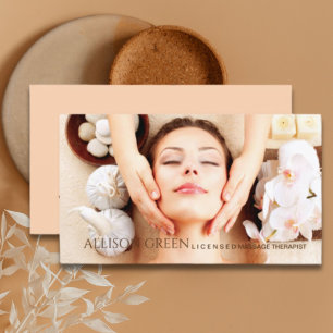 Beauty Salon SPA Aromatherapy Massage Salon  Business Card