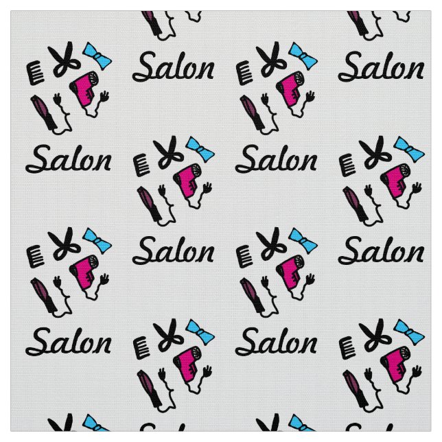 beauty salon style fabric (Swatch)