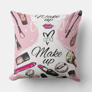  Beauty Salon     Throw Pillow