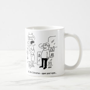 Beauty Salon - Time to open your eyes Coffee Mug