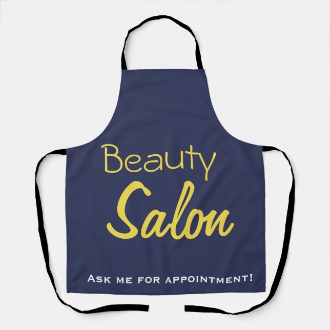 Beauty salon tote apron (Front)