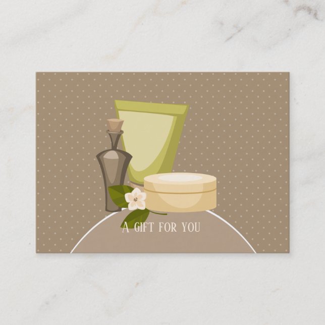 Beauty spa - A gift for you Discount Card (Front)