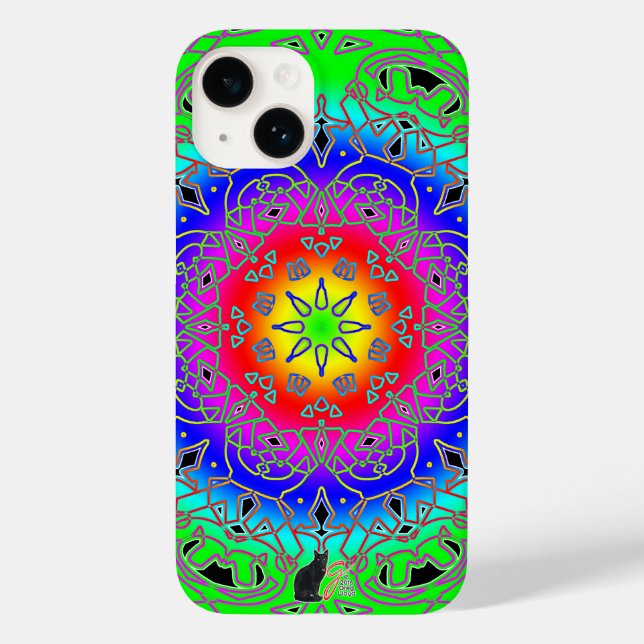 Beauty Spectra Glyph Case-Mate iPhone Case (Back)
