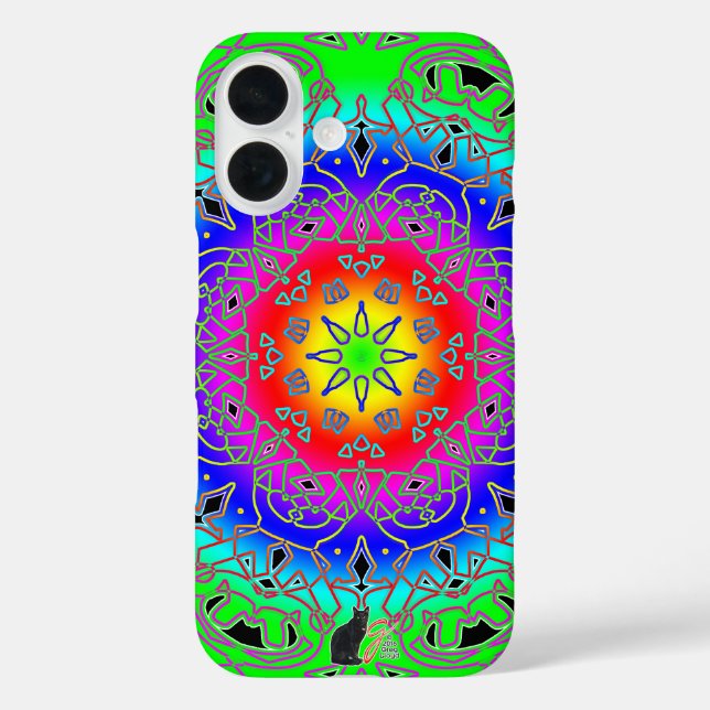 Beauty Spectra Glyph Case-Mate iPhone Case (Back)