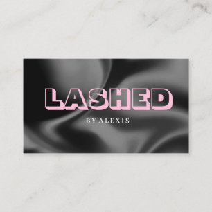 Beauty Studio Lashed Business Card