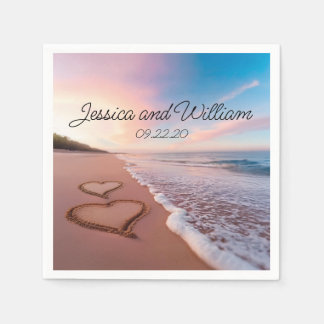 Beauty summer Wedding Napkin