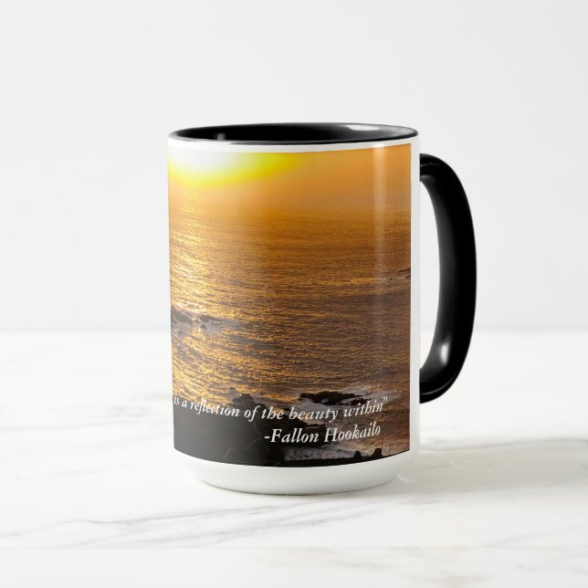 Beauty Sunset Mug (Front Right)