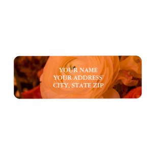 BEAUTY SURROUNDS ADDRESS LABEL TEMPLATE