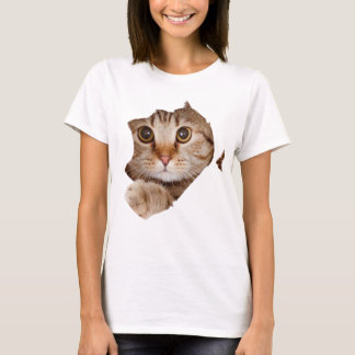 Beauty sweet cat t-shirt