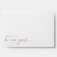 Beauty & the Beast Birthday Envelope Liner