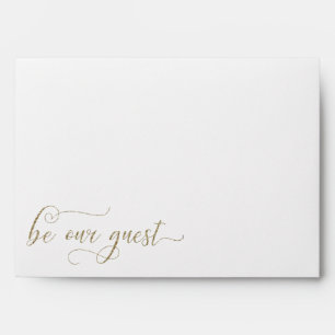 Beauty & the Beast Birthday Envelope Liner