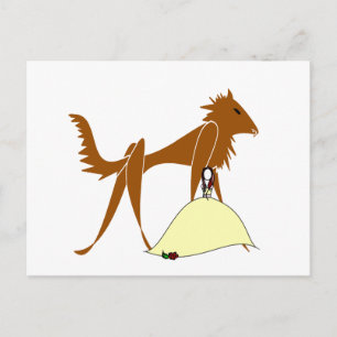 Beauty & the Beast Postcard