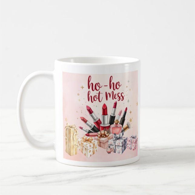 Beauty themed Christmas  Coffee Mug (Left)