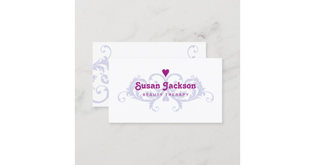 Beauty Therapy Business Card