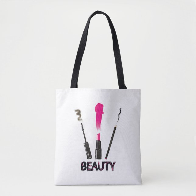 Beauty Tools Tote Bag (Front)