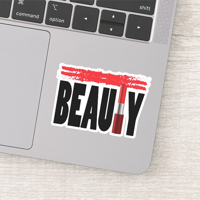Beauty Typography Lipstick (Detail)