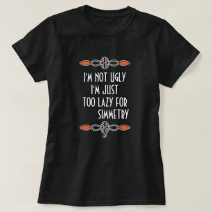 Beauty ugliness joke v1.1 T-Shirt