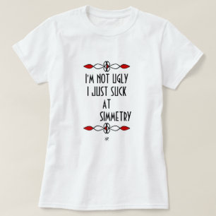 Beauty ugliness joke v2 T-Shirt