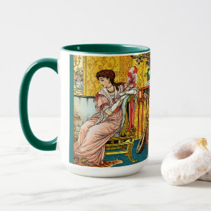 Beauty, Vintage Illustration by Walter Crane Mug