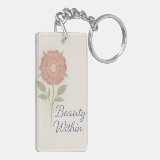 Beauty Within — Key chain (Back Left)