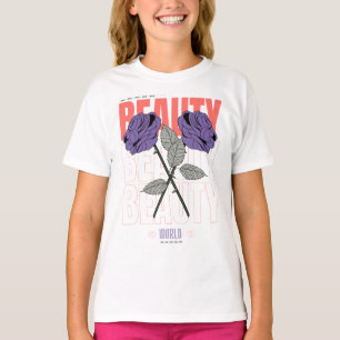 Beauty World Shirt – Gothic Rose Aesthetic Design