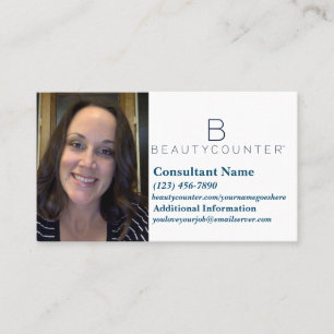Beautycounter Business Card with Fact