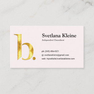 Beautycounter Business Cards Pink