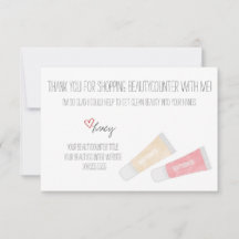 Beautycounter Hand-drawn Jellies Thank You Card