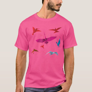 Beautyfull Origami Art Origami Style Vintage Japan T-Shirt