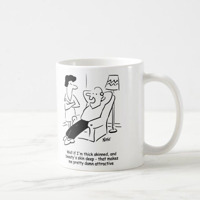 Beauty's Skin-Deep Coffee Mug (Right)