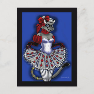 Beaux Arts Cat Postcard
