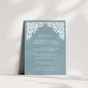 Beaux Arts Guest Information Card   Tourmaline