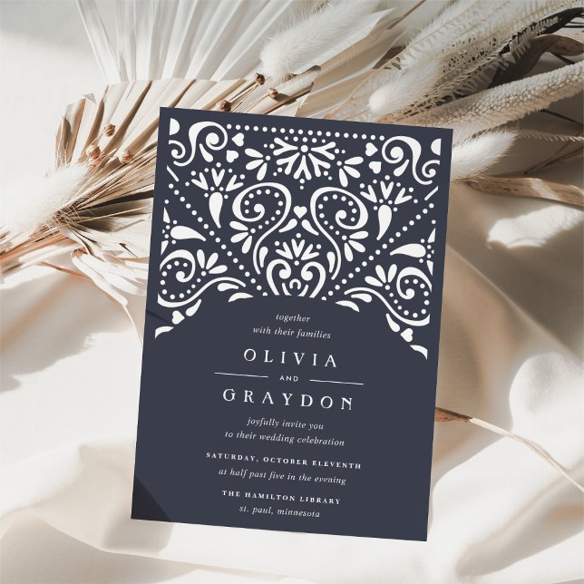 Beaux Arts Wedding Invitation | Ink (Creator Uploaded)