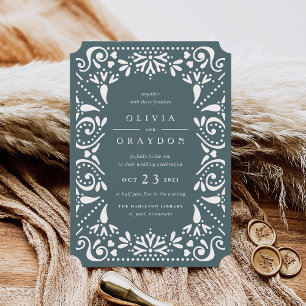 Beaux Arts Wedding Invitation Spruce
