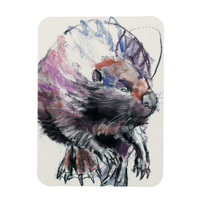 Beaver 2001 magnet (Vertical)