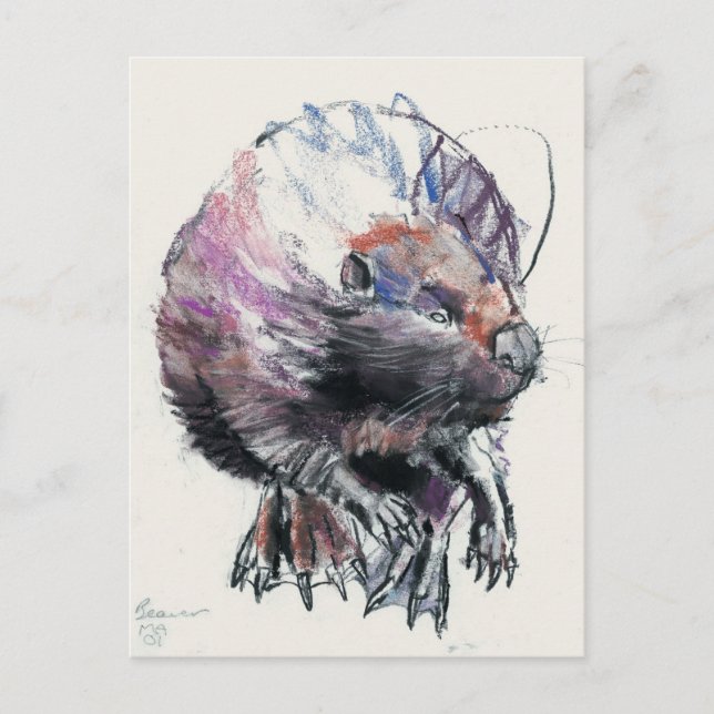 Beaver 2001 postcard (Front)