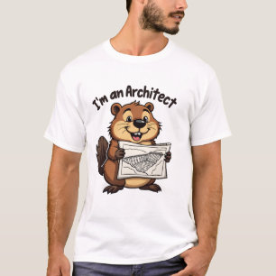 Beaver Architect – Dam Builder T-Shirt