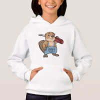 Beaver as Craftsman with Wrench