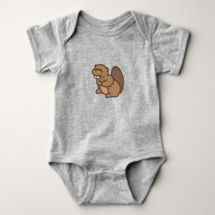 Beaver Baby Bodysuit